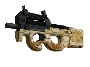 StatTrak™ P90 | Shapewood (Well-Worn)