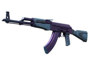 AK-47 | Полуночный глянец (Немного поношенное)